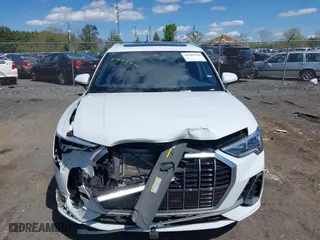 2023 Audi Q3 S line Premium with VIN WA1DECF35P1132966, listed as a IAAI auction lot 41985948 with 42,248 mi miles. Bid and sale history available at carsss.com. Image 12.