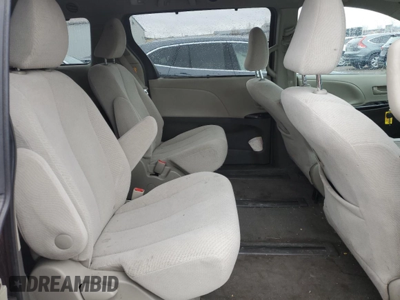 2012 Toyota Sienna LE with VIN 5TDJK3DCXCS035649, listed as a Copart auction lot 51538405 with 235,256 mi miles and Clean Title. Bid and sale history available at carsss.com. Image 11.