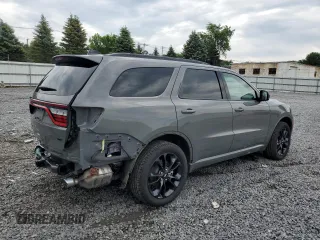 2025 Dodge Durango GT Plus with VIN 1C4RDJDG2SC520775, listed as a Copart auction lot 62708575 with 4,148 mi miles and Salvage title. Bid and sale history available at DreamBid. Image 3.