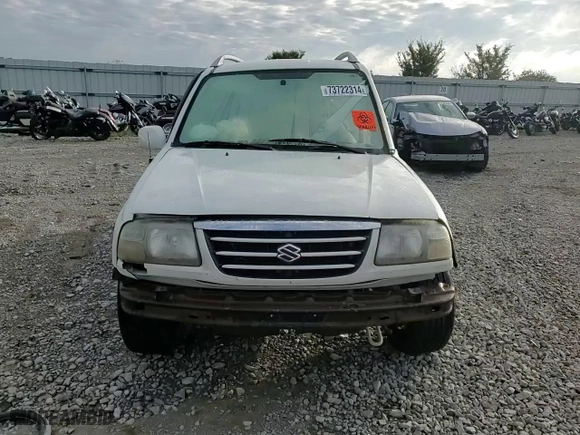 2005 Suzuki Grand Vitara LX with VIN JS3TD62V654201612, listed as a Copart auction lot 73722314 with 0 mi miles and Salvage Title. Bid and sale history available at carsss.com. Image 12.