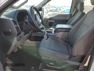 2019 Ford F-150 XL with VIN 1FTEW1E57KKE02961, listed as a Copart auction lot 52257105 with 117,296 mi miles and Salvage Title. Bid and sale history available at carsss.com. Image 7.