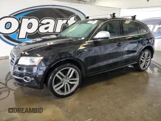 2014 Audi SQ5 Premium Plus z VIN WA1CGAFP8EA057710, wystawiony jako Copart lot #46312125 z przebiegiem 161 095 mil mil oraz Szkoda całkowita • Salvage title. Historia ofert i sprzedaży dostępna na DreamBid. Obrazek 1.
