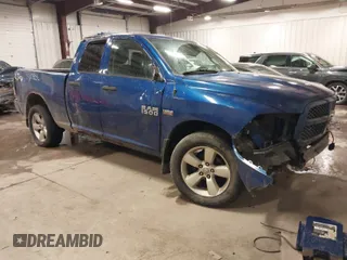 2014 Ram 1500 Express with VIN 1C6RR7FT3ES249192, listed as a IAAI auction lot 41576163 with 166,041 mi miles. Bid and sale history available at carsss.com. Image 1.