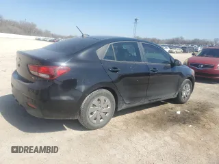 2020 Kia Rio LX with VIN 3KPA24AD6LE284818, listed as a Copart auction lot 48316535 with 57,872 mi miles and Salvage Title. Bid and sale history available at carsss.com. Image 3.