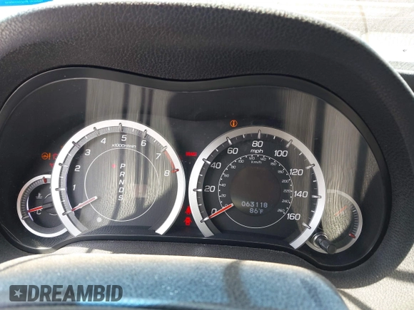 2012 Acura TSX Technology with VIN JH4CU2F63CC018065, listed as a IAAI auction lot 42190170 with 63,118 mi miles and . Bid and sale history available at DreamBid. Image 7.
