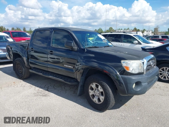 2010 Toyota Tacoma PreRunner with VIN 3TMJU4GN6AM099990, listed as a IAAI auction lot 41530022 with 193,139 mi miles and . Bid and sale history available at DreamBid. Image 1.