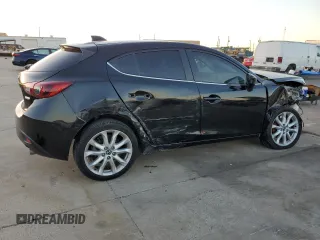 2014 Mazda 3 S Touring with VIN JM1BM1L34E1103688, listed as a Copart auction lot 79413874 with 48,667 mi miles and Salvage Title. Bid and sale history available at DreamBid. Image 3.