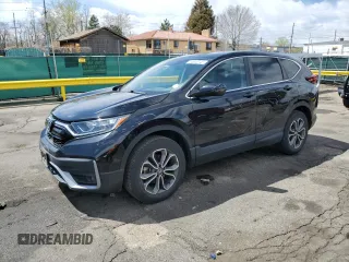2021 Honda CR-V EX z VIN 2HKRW2H57MH635372, wystawiony jako Copart lot #54000745 z przebiegiem 53 726 mil mil oraz Szkoda całkowita • Salvage title. Historia ofert i sprzedaży dostępna na DreamBid. Obrazek 1.