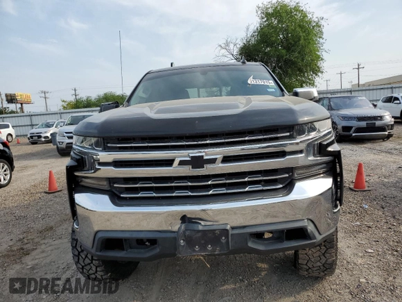 2020 Chevrolet Silverado 1500 LT with VIN 3GCUYDED6LG233216, listed as a Copart auction lot 51317015 with 65,111 mi miles and Salvage Title. Bid and sale history available at DreamBid. Image 5.