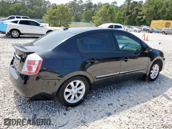 2012 Nissan Sentra S with VIN 3N1AB6AP5CL661675, listed as a Copart auction lot 58003275 with 132,980 mi miles and Salvage title. Bid and sale history available at DreamBid. Image 3.