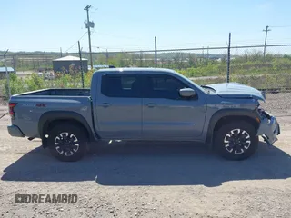 2024 Nissan Frontier SV with VIN 1N6ED1EK8RN668698, listed as a IAAI auction lot 42096224 with 5,295 mi miles and . Bid and sale history available at DreamBid. Image 13.