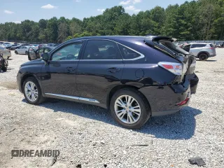 2011 Lexus RX 450h with VIN JTJZB1BA6B2004703, listed as a Copart auction lot 61730215 with 185,388 mi miles and Salvage title. Bid and sale history available at DreamBid. Image 2.