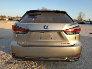 2022 Lexus RX with VIN 2T2YGMDAXNC080182, listed as a Copart auction lot 80543774 with 41,983 mi miles and Salvage Title. Bid and sale history available at carsss.com. Image 6.