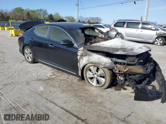 2015 Kia Optima EX with VIN KNAGN4AD4F5087841, listed as a Copart auction lot 52332315 with Not provided miles and Non repairable. Bid and sale history available at DreamBid. Image 4.