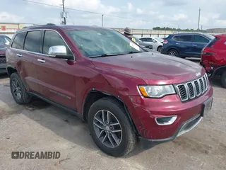 2017 Jeep Grand Cherokee Limited z VIN 1C4RJEBG8HC609262, wystawiony jako IAAI lot #42113742 z przebiegiem 147 718 mil mil oraz . Historia ofert i sprzedaży dostępna na DreamBid. Obrazek 1.