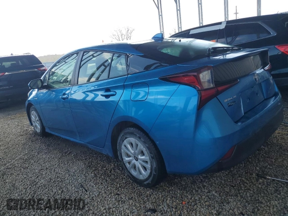 2020 Toyota Prius L Eco z VIN JTDKARFU7L3108218, wystawiony jako Copart lot #45026925 z przebiegiem 90 704 mil mil oraz Szkoda całkowita • Salvage title. Historia ofert i sprzedaży dostępna na DreamBid. Obrazek 2.