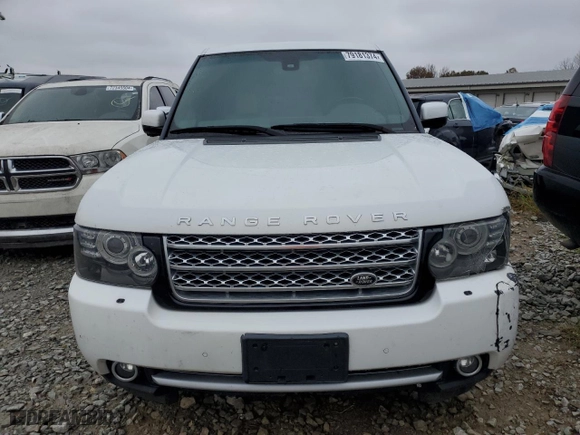 2012 Land Rover Range Rover SC with VIN SALMF1E4XCA379968, listed as a Copart auction lot 79181374 with 110,416 mi miles and Clean Title. Bid and sale history available at carsss.com. Image 5.