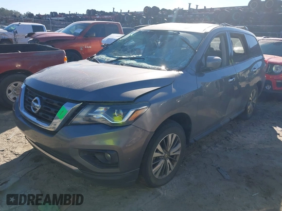 2018 Nissan Pathfinder SV with VIN 5N1DR2MN1JC622756, listed as a IAAI auction lot 40875615 with 127,122 mi miles. Bid and sale history available at carsss.com. Image 17.