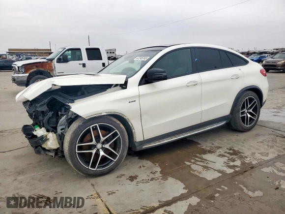 2016 Mercedes-Benz GLE 450 AMG z VIN 4JGED6EB7GA019409, wystawiony jako Copart lot #47245745 z przebiegiem 131 274 mil mil oraz Tytuł czysty. Historia ofert i sprzedaży dostępna na DreamBid. Obrazek 1.