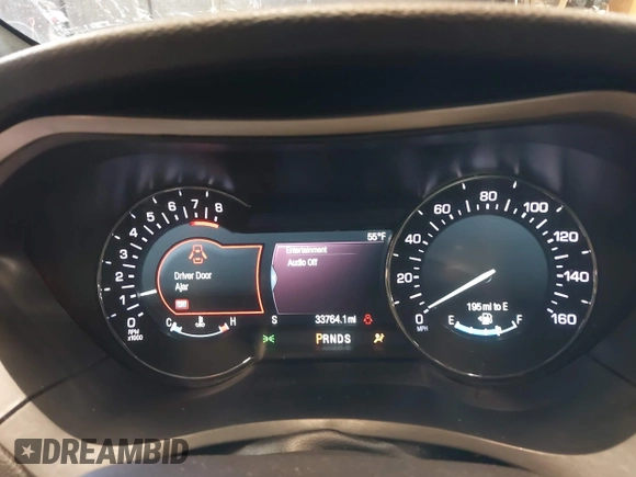 2019 Lincoln MKZ Reserve I with VIN 3LN6L5D99KR627804, listed as a IAAI auction lot 41643965 with 33,764 mi miles. Bid and sale history available at carsss.com. Image 7.