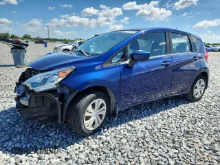 2018 Nissan Note SV with VIN 3N1CE2CP2JL359215, listed as a Copart auction lot 61342535 with 38,790 mi miles and Salvage title. Bid and sale history available at DreamBid. Image 1.