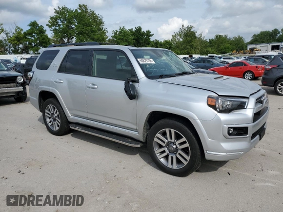 2022 Toyota 4Runner TRD Sport with VIN JTESU5JR2N6053239, listed as a Copart auction lot 60829755 with 35,149 mi miles and Salvage title. Bid and sale history available at DreamBid. Image 4.