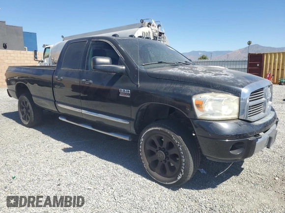 2009 Dodge Ram 2500 Laramie with VIN 3D3KS28L49G500417, listed as a Copart auction lot 61349734 with 252,279 mi miles and Salvage Title. Bid and sale history available at carsss.com. Image 4.