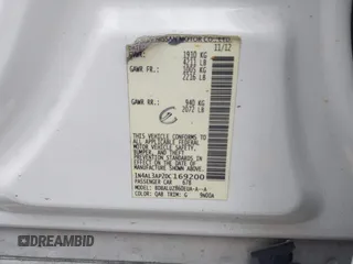 2013 Nissan Altima SV with VIN 1N4AL3AP2DC169200, listed as a IAAI auction lot 42367726 with 89,265 mi miles and . Bid and sale history available at DreamBid. Image 9.