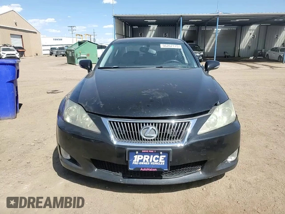 2010 Lexus IS 250 with VIN JTHCF5C26A2034695, listed as a Copart auction lot 56762115 with 134,866 mi miles and Salvage title. Bid and sale history available at DreamBid. Image 13.
