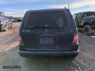 1999 Mercedes-Benz M-Class with VIN 4JGAB72E4XA096215, listed as a Copart auction lot 88049355 with 0 mi miles and Salvage Title. Bid and sale history available at carsss.com. Image 6.