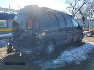 1999 Chevrolet Express with VIN 1GBFG15RXX1134896, listed as a Copart auction lot 88813845 with 267,795 mi miles and Clean Title. Bid and sale history available at carsss.com. Image 3.