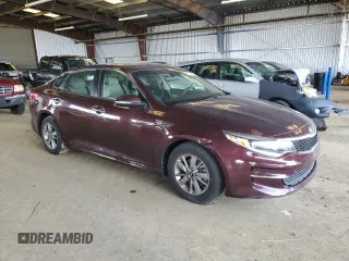 2016 Kia Optima LX Turbo with VIN 5XXGT4L11GG036452, listed as a Copart auction lot 50985605 with 106,581 mi miles and Clean Title. Bid and sale history available at carsss.com. Image 4.