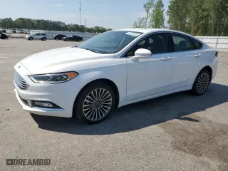 2018 Ford Fusion Titanium with VIN 3FA6P0D90JR233902, listed as a Copart auction lot 53156475 with 121,116 mi miles and Clean Title. Bid and sale history available at carsss.com. Image 1.
