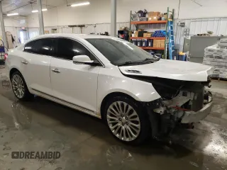 2015 Buick LaCrosse Premium II with VIN 1G4GF5G33FF219952, listed as a Copart auction lot 83443594 with 97,798 mi miles and Salvage Title. Bid and sale history available at DreamBid. Image 4.