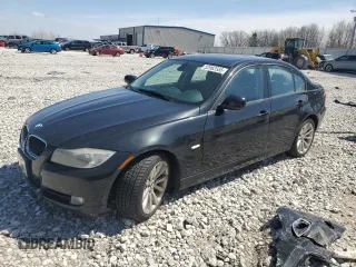 2011 BMW 3 Series 328i with VIN WBAPH7G50BNN06836, listed as a Copart auction lot 52962555 with 0 mi miles and Clean Title. Bid and sale history available at carsss.com. Image 1.