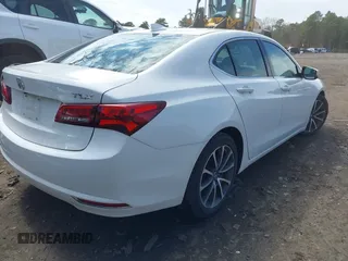 2015 Acura TLX V6 with VIN 19UUB2F35FA024274, listed as a IAAI auction lot 42029244 with 96,126 mi miles. Bid and sale history available at carsss.com. Image 4.