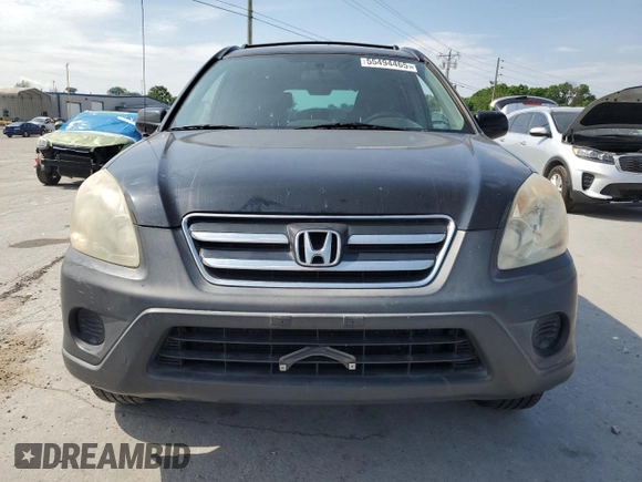 2005 Honda CR-V EX with VIN SHSRD78885U309215, listed as a Copart auction lot 55494465 with 165,545 mi miles and Clean Title. Bid and sale history available at carsss.com. Image 5.