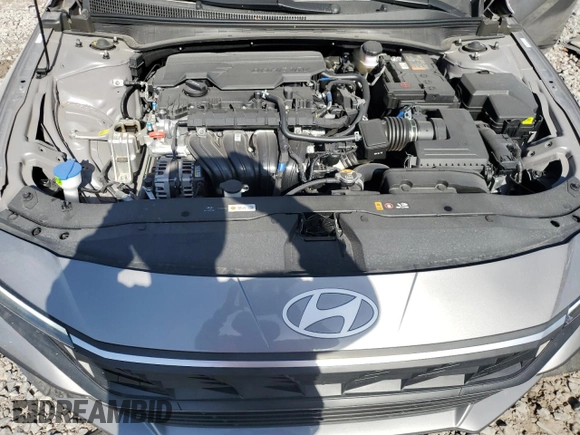2024 Hyundai Elantra SE with VIN KMHLL4DGXRU799287, listed as a Copart auction lot 47866005 with 5,182 mi miles and Salvage Title. Bid and sale history available at DreamBid. Image 11.