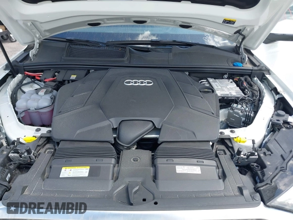 2025 Audi Q7 Premium Plus with VIN WA1LVBF70SD014968, listed as a IAAI auction lot 41787534 with 7,568 mi miles and . Bid and sale history available at DreamBid. Image 10.
