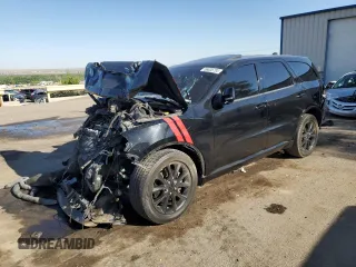 2018 Dodge Durango R/T z VIN 1C4SDJCT9JC445264, wystawiony jako Copart lot #58035795 z przebiegiem Nie podano mil oraz Szkoda całkowita • Salvage title. Historia ofert i sprzedaży dostępna na DreamBid. Obrazek 1.