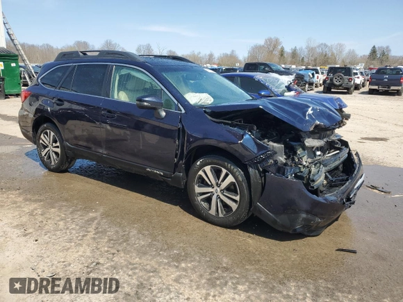 2018 Subaru Outback Limited with VIN 4S4BSAKC8J3203178, listed as a Copart auction lot 54176765 with 69,367 mi miles and Salvage Title. Bid and sale history available at DreamBid. Image 4.