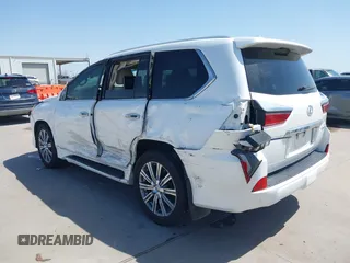 2017 Lexus LX with VIN JTJHY7AX4H4231114, listed as a IAAI auction lot 41855215 with 133,486 mi miles. Bid and sale history available at carsss.com. Image 3.