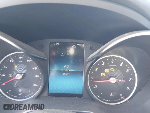 2019 Mercedes-Benz C 300 with VIN WDDWK8DB7KF769356, listed as a IAAI auction lot 41720848 with 65,509 mi miles and . Bid and sale history available at carsss.com. Image 7.