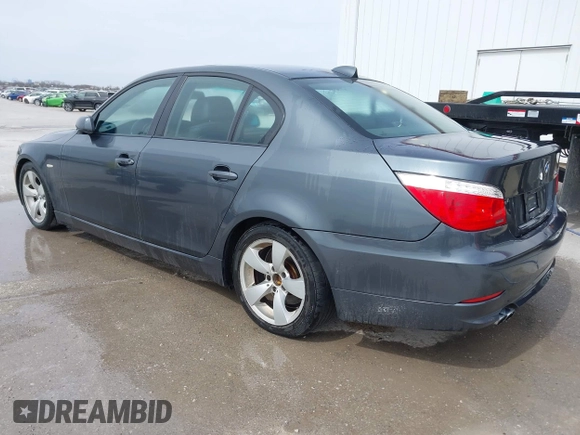 2008 BMW 5 Series 528i with VIN WBANU53568CT12796, listed as a IAAI auction lot 41770042 with 118,516 mi miles and . Bid and sale history available at carsss.com. Image 3.