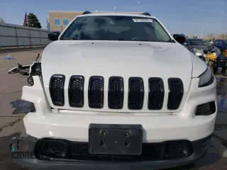 2017 Jeep Cherokee Sport with VIN 1C4PJMAB7HW576356, listed as a Copart auction lot 52159205 with 87,812 mi miles and Salvage Title. Bid and sale history available at carsss.com. Image 5.