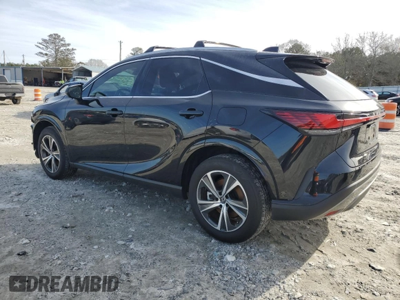 2023 Lexus RX with VIN JTJCHMAA8P2003289, listed as a Copart auction lot 88784925 with 29,163 mi miles and Salvage Title. Bid and sale history available at carsss.com. Image 2.