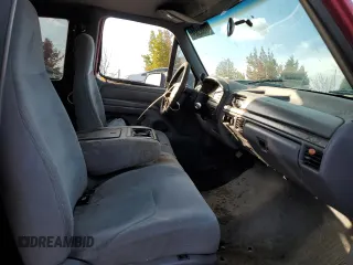 1995 Ford F-150 with VIN 1FTEX14H1SKB03880, listed as a Copart auction lot 77352324 with 0 mi miles and Salvage Title. Bid and sale history available at carsss.com. Image 7.
