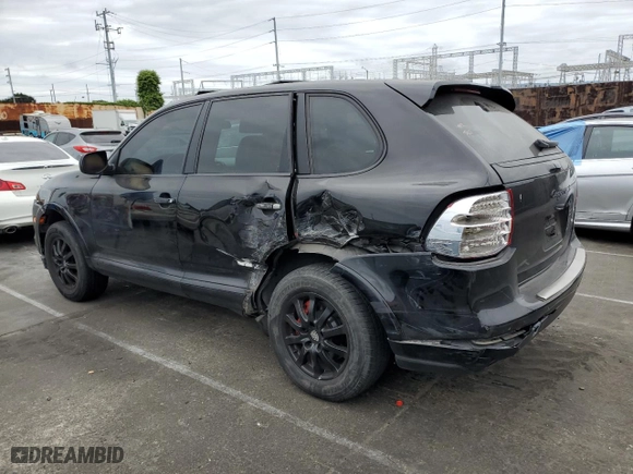 2008 Porsche Cayenne S with VIN WP1AB29P98LA53539, listed as a Copart auction lot 53736175 with 160,208 mi miles and Salvage Title. Bid and sale history available at carsss.com. Image 2.