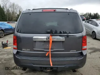 2014 Honda Pilot EX-L with VIN 5FNYF4H57EB041310, listed as a Copart auction lot 49483535 with 163,419 mi miles and Salvage Title. Bid and sale history available at carsss.com. Image 6.
