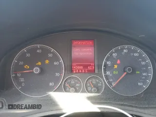 2008 Volkswagen Eos Turbo with VIN WVWBA71F38V030318, listed as a Copart auction lot 53055455 with 143,080 mi miles and Salvage Title. Bid and sale history available at DreamBid. Image 9.